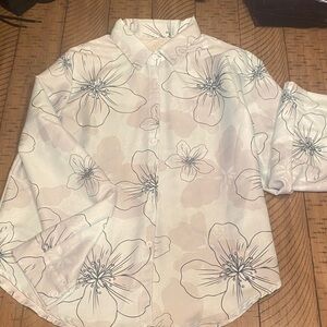 Floral Button-Up Shirt
